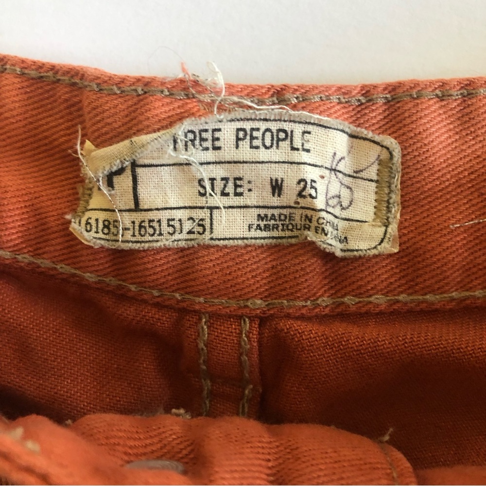 Free People Orange Shorts - Picture 6 of 8